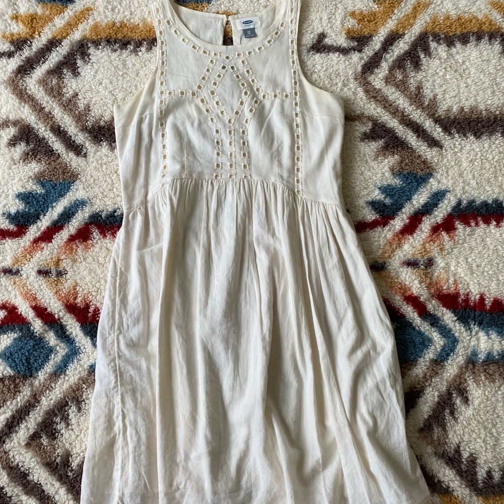 Sleeveless Summer Dress with Cutouts